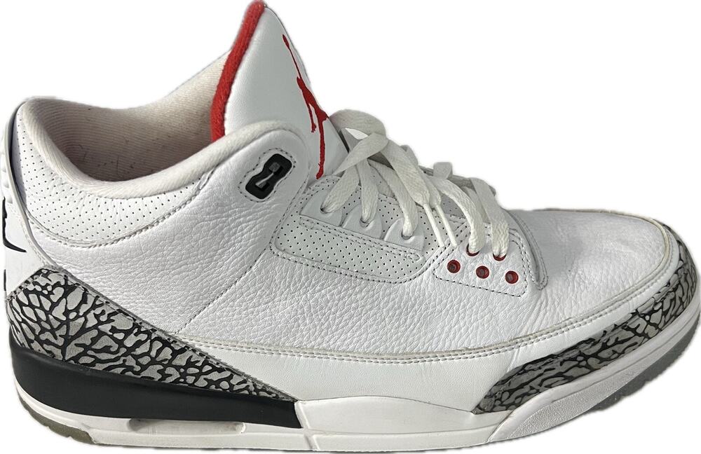 2017 Nike Air Jordan 3 Retro NRG Free Throw Line Basketball 923096-101 Size 14